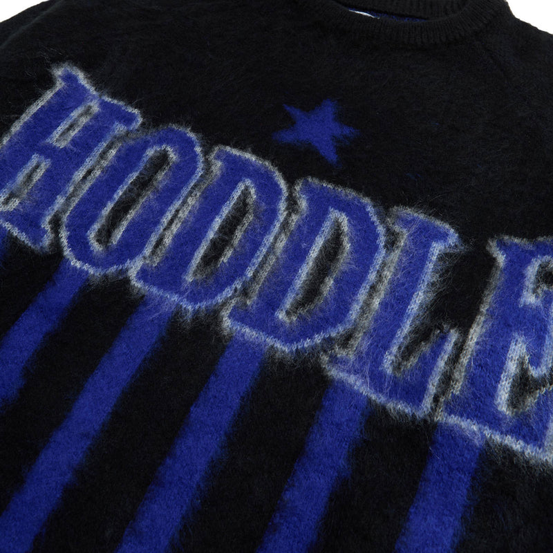 Hoddle Star Above Mohair Sweater - Blue