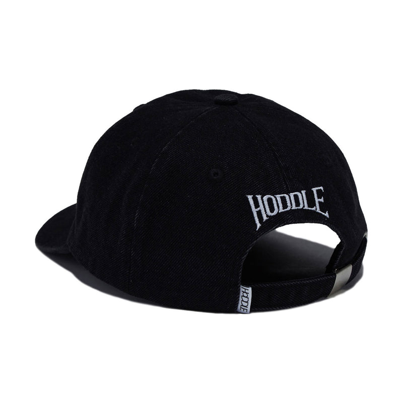 Hoddle Rose Hat - Black Denim