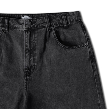 CCS 97 Star Denim Shorts - Acid Wash Black