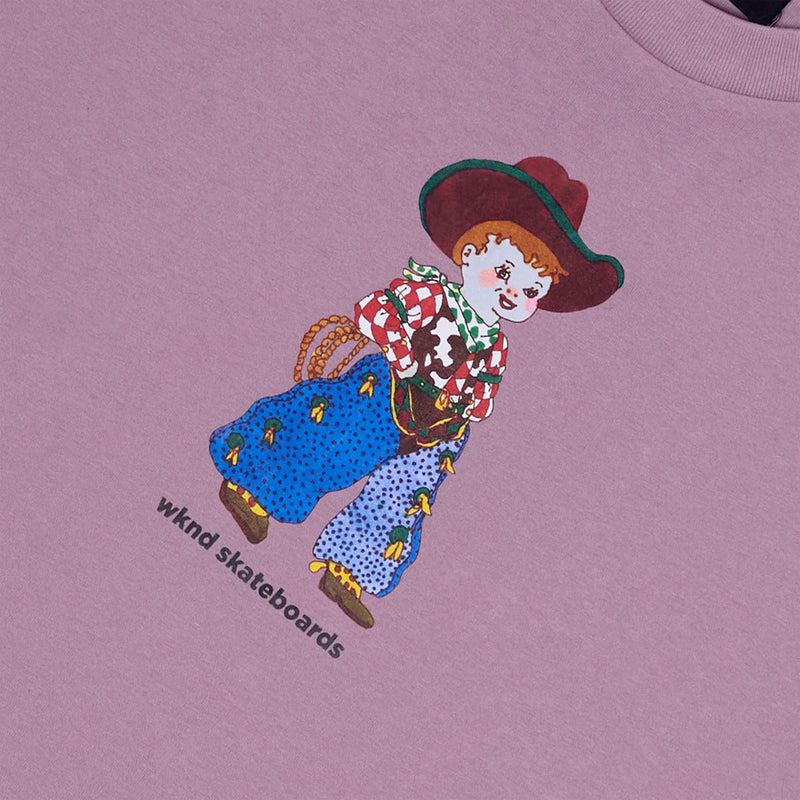 WKND Cowboy T-Shirt - Mauve
