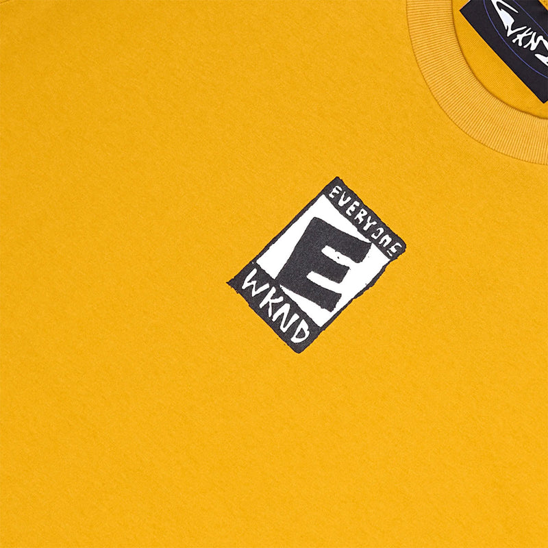 WKND E Is For Everyone T-Shirt - Gold