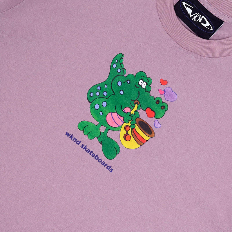 WKND Hello March T-Shirt - Mauve