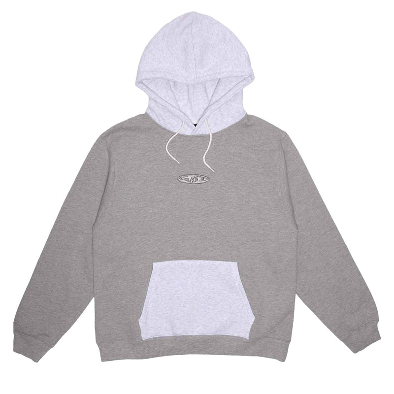 WKND Two Tone Hoodie - Dark Heather/Heather