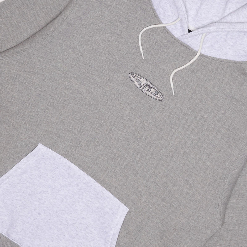 WKND Two Tone Hoodie - Dark Heather/Heather
