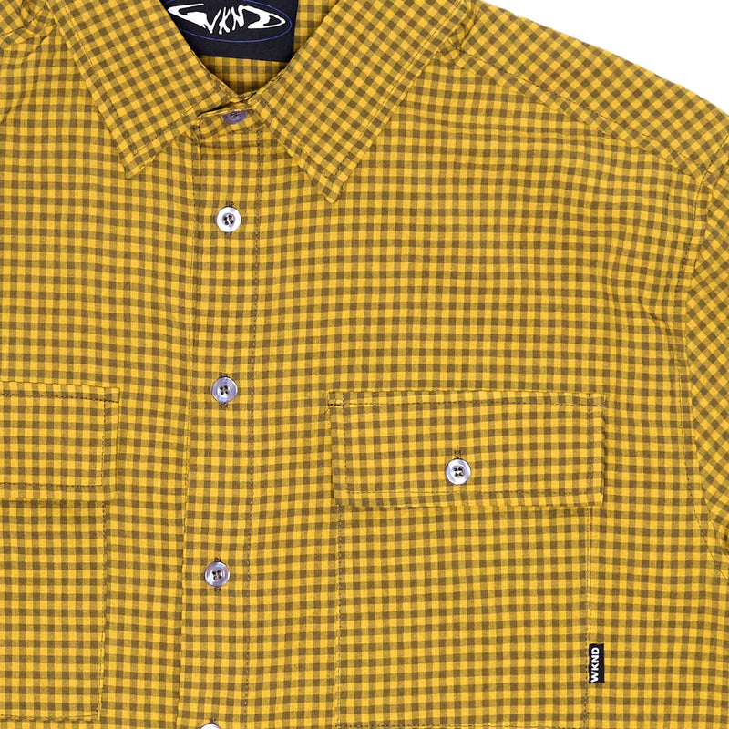 WKND Wilson Shirt - Mustard/Olive