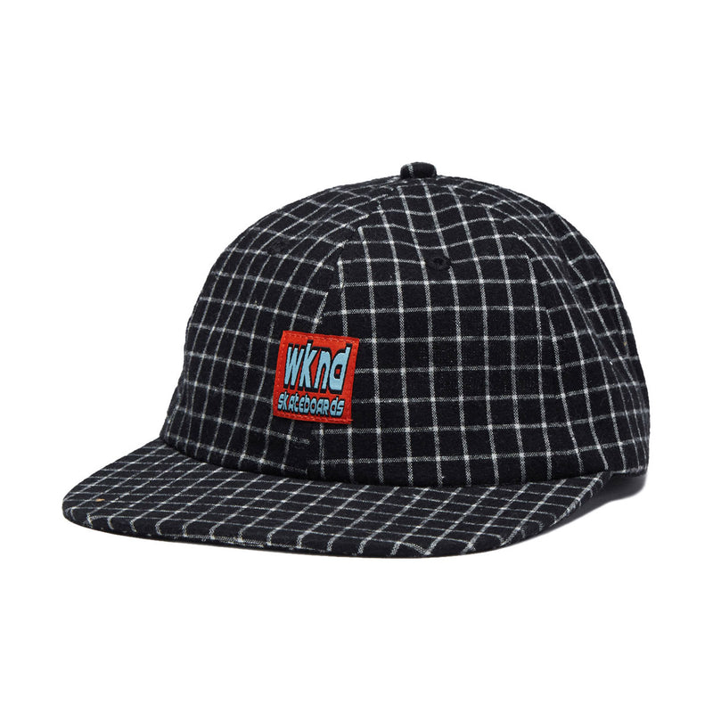 WKND RR Hat - Black Check