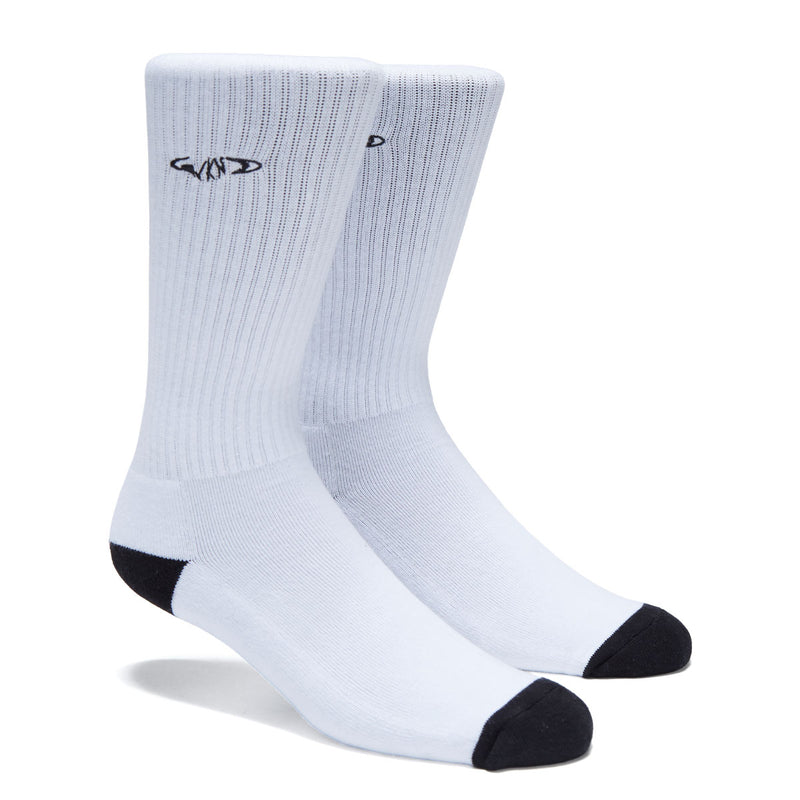 WKND Fishbone Socks - White