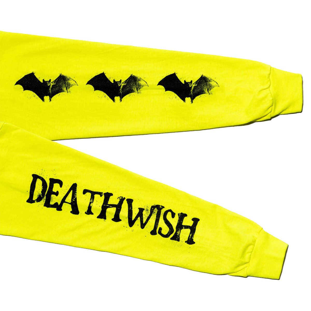 Deathwish Creeping Long Sleeve T-Shirt - Neon Green – CCS