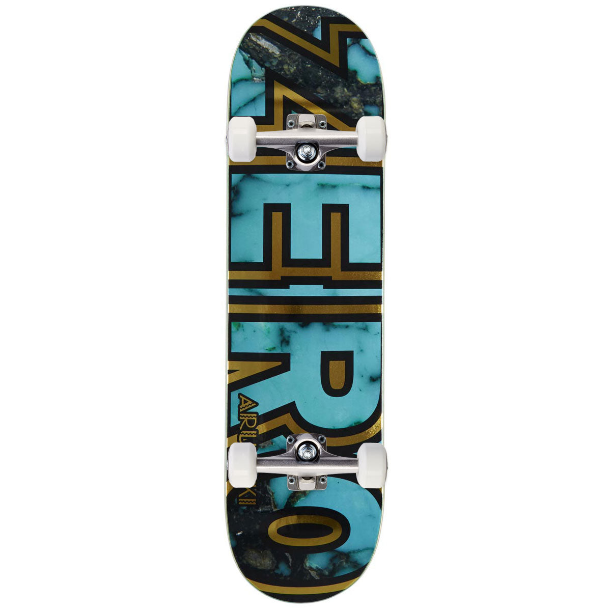 Zero Arunski  Skateboard Complete - Turquoise Bold - 8.25