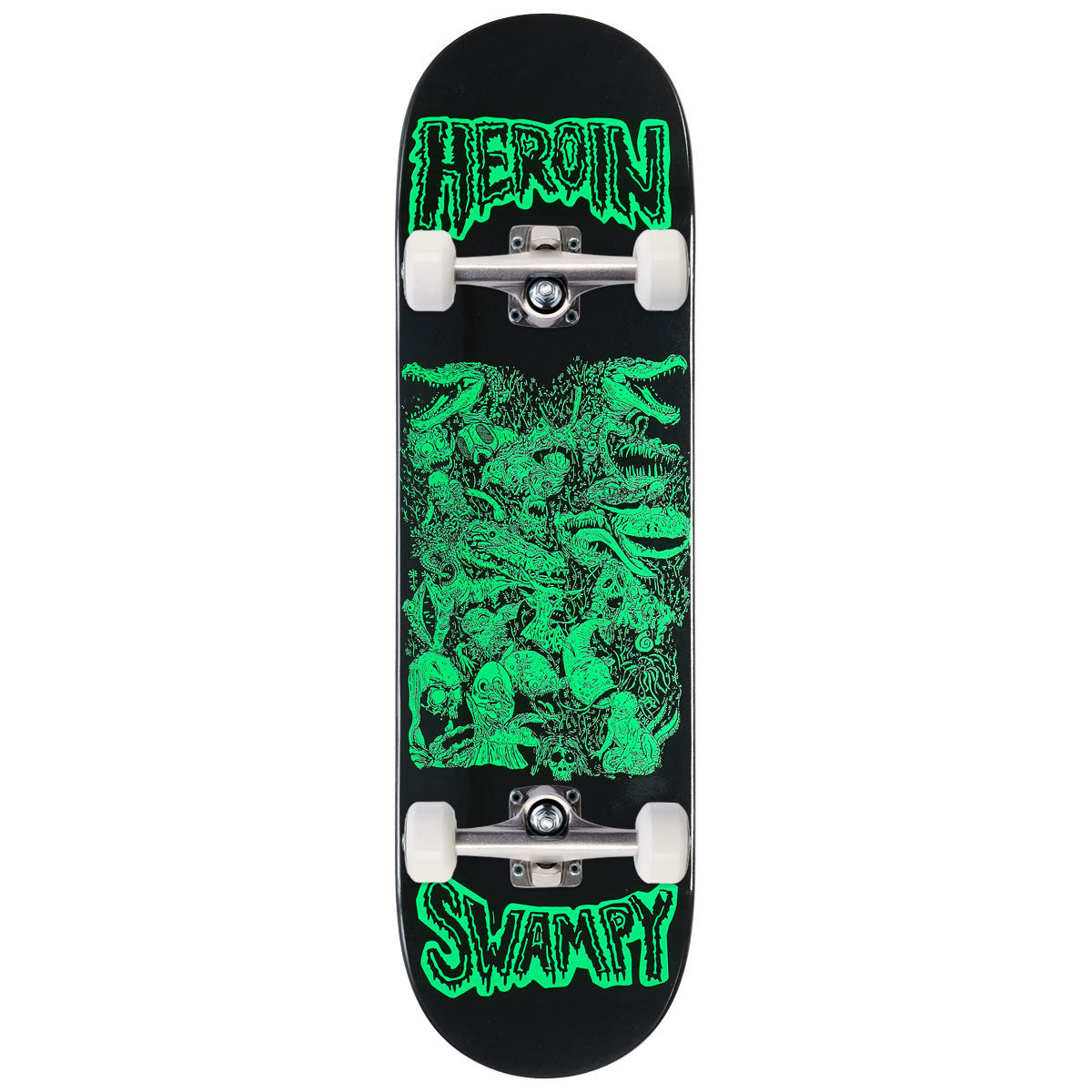 Heroin Swampy Allegory Of Fear Skateboard Complete - 9.00