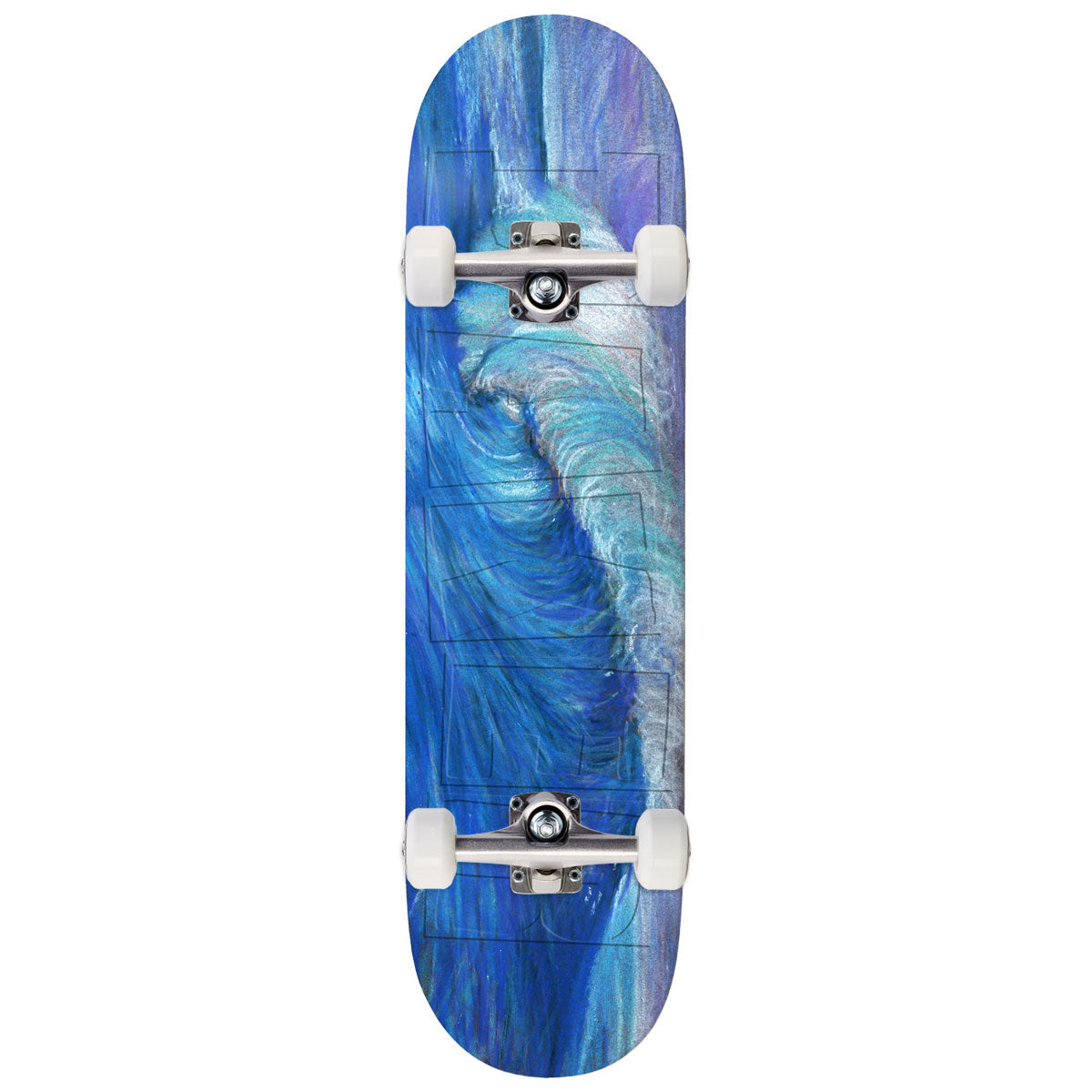 Baker Rowan Zorilla 50 Year Storm Skateboard Complete - 8.25