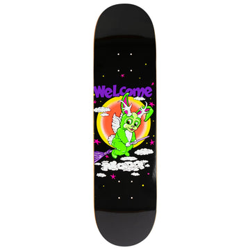 Welcome Full Moon Nora Skateboard Deck - Black - 8.25