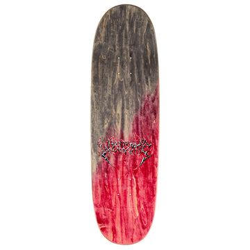 Welcome Diablo On A Boline 2.0 Skateboard Complete - Black/Red Stain - 9.50