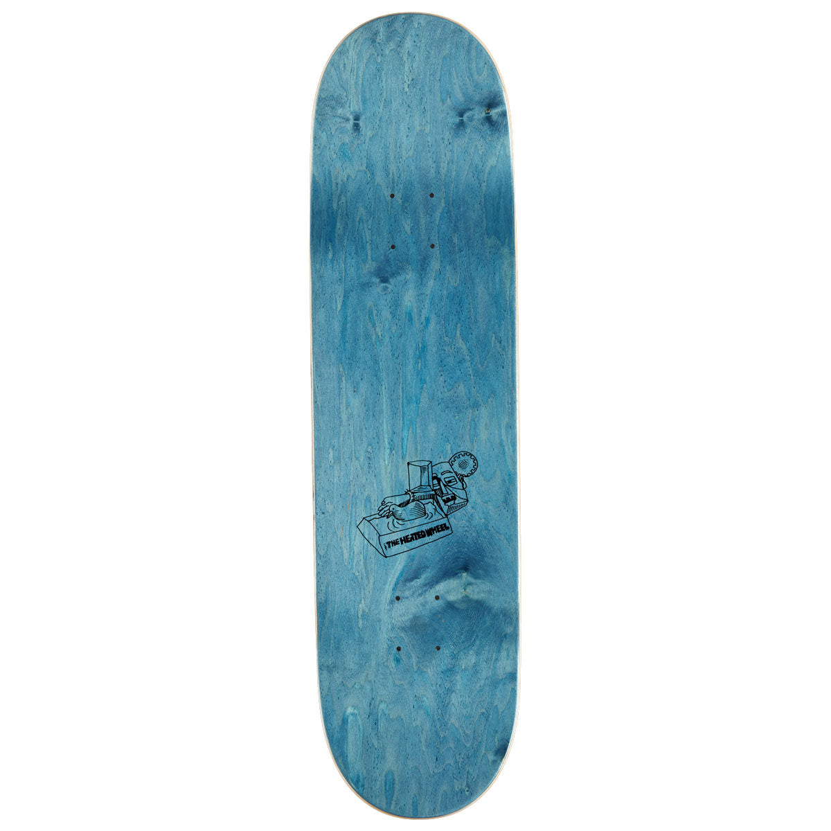 The Heated Wheel Grasshopper Team Model Skateboard Deck - 8.50