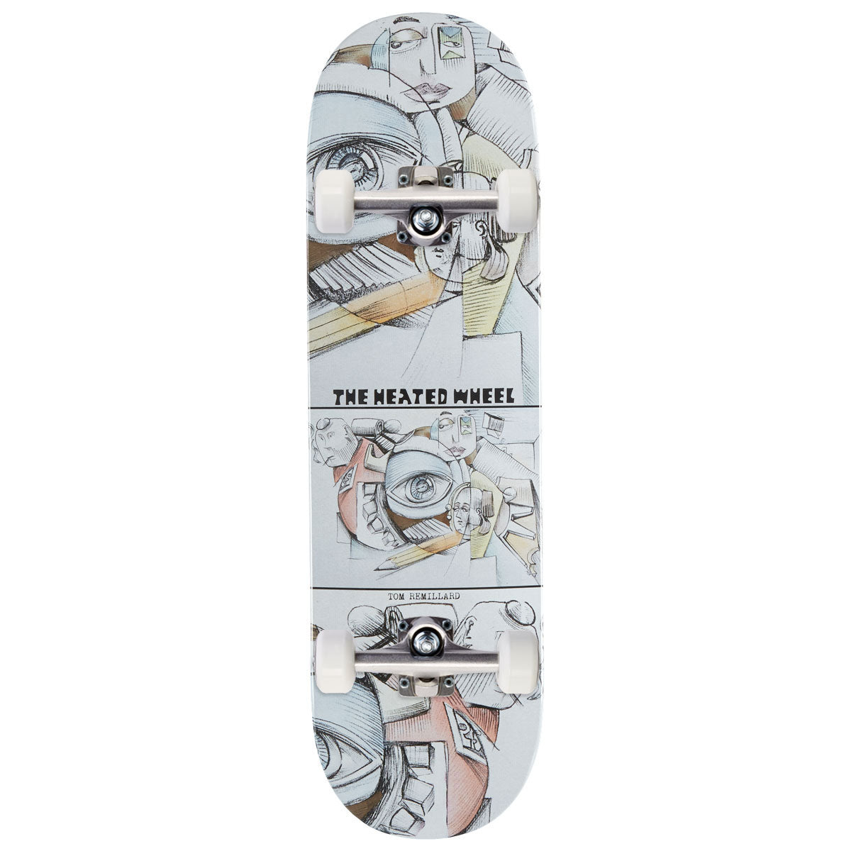 The Heated Wheel Skateboard Completes