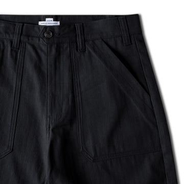 CCS Surplus Herringbone Shorts - Black