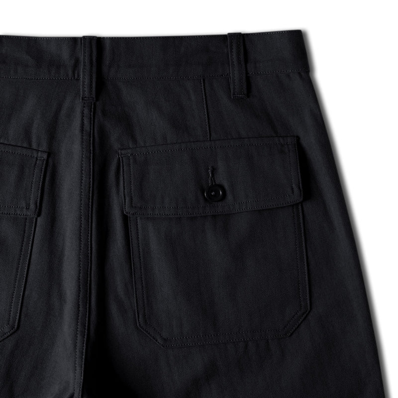 CCS Surplus Herringbone Shorts - Black