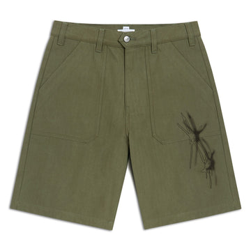 CCS Spiked Star Surplus Shorts - Olive - 34