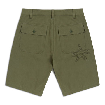 CCS Spiked Star Surplus Shorts - Olive