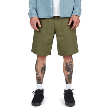 CCS Surplus Herringbone Shorts - Olive