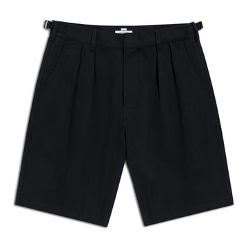 CCS Pleated Chino Shorts - Black