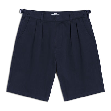 CCS Pleated Chino Shorts - Navy