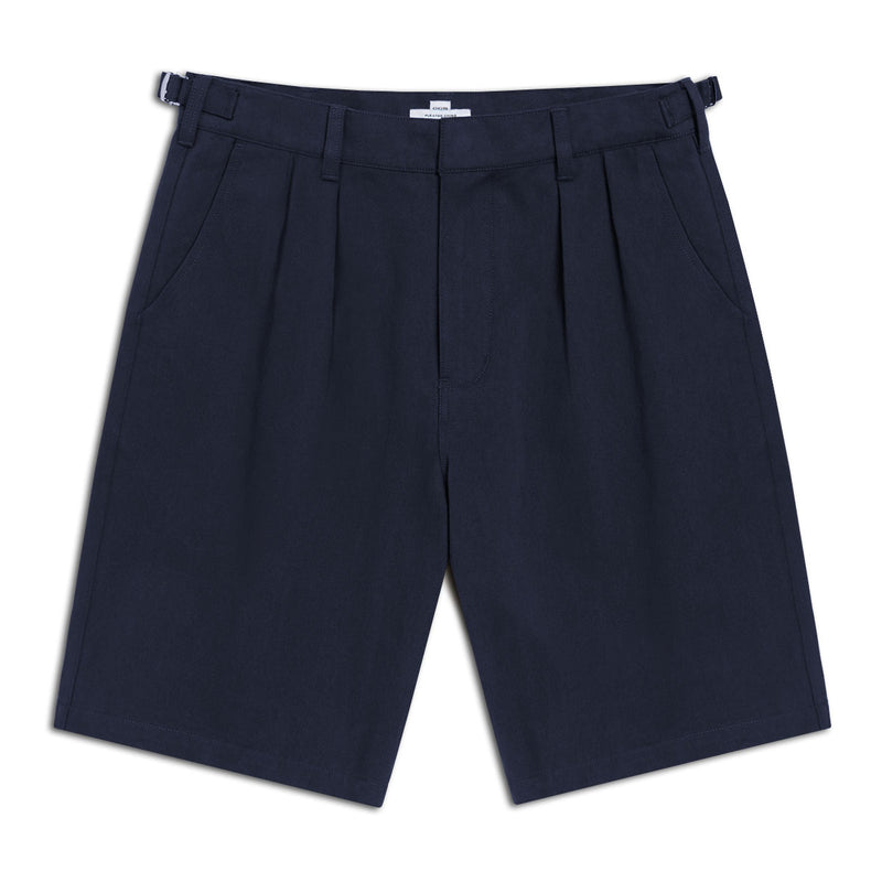 CCS Pleated Chino Shorts - Navy