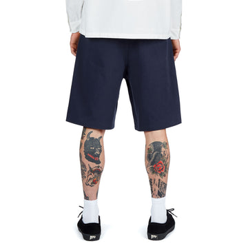 CCS Pleated Chino Shorts - Navy