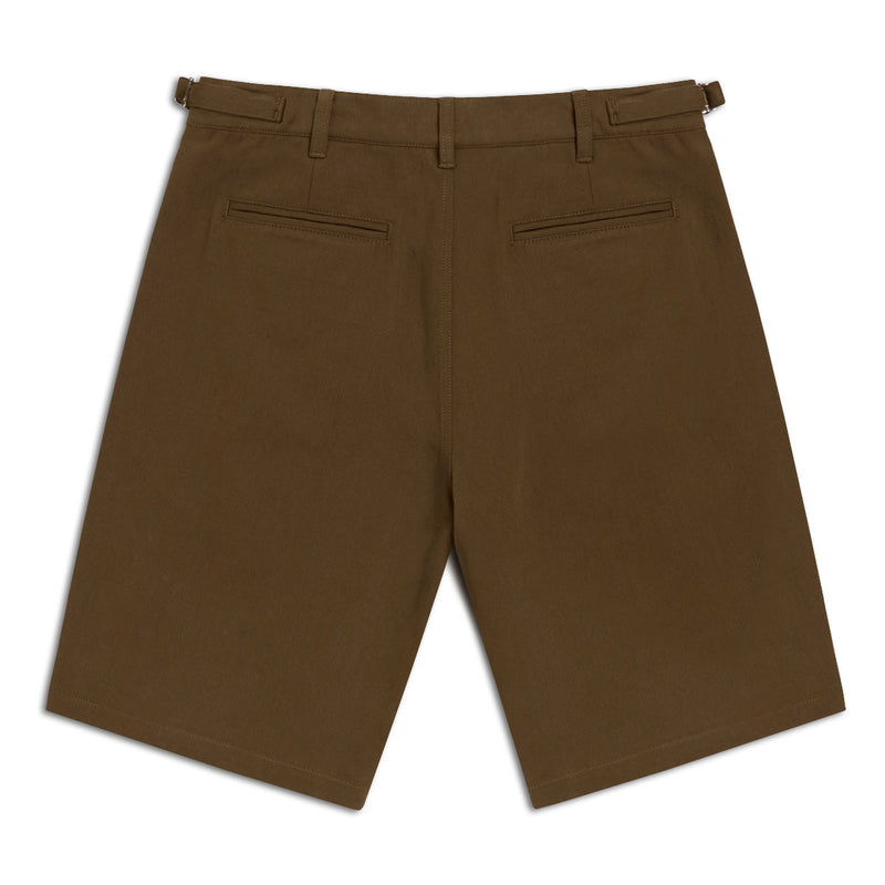 CCS Pleated Chino Shorts - Brown