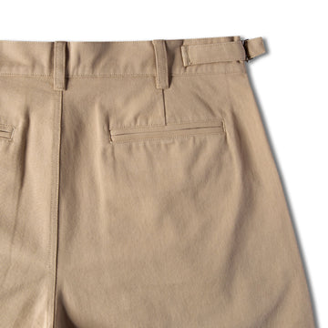 CCS Pleated Chino Shorts - Khaki