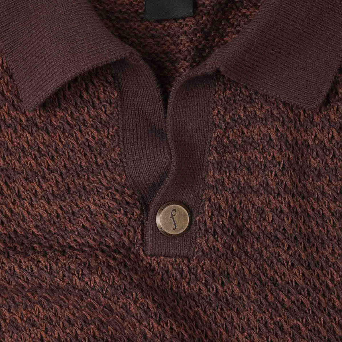 Former AG Open Collar Polo Shirt - Copper – CCS
