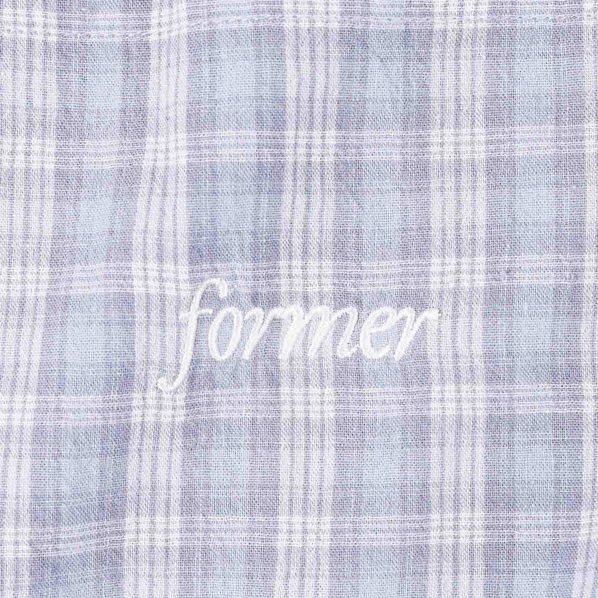 Former Manners Check Shirt - Blue – CCS