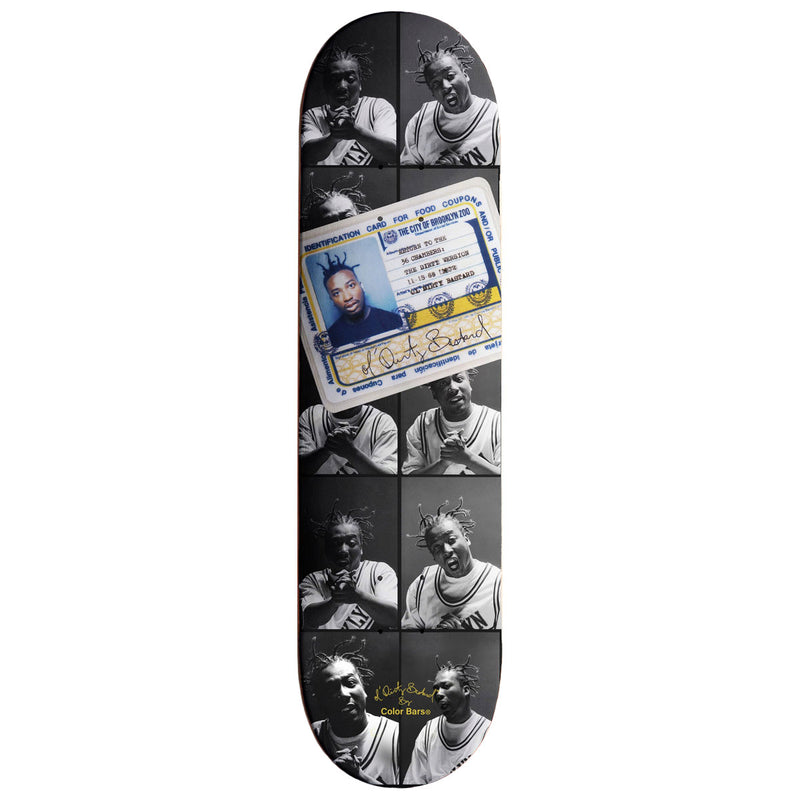 Color Bars x ODB ID Card Skateboard Deck - 8.25