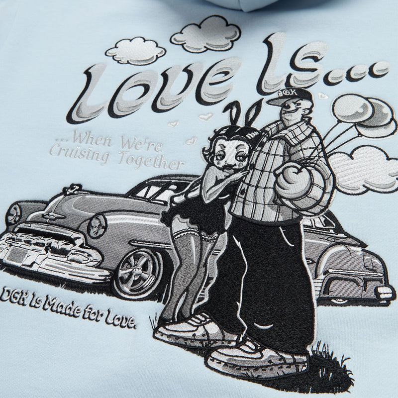 DGK Love Is... Hoodie - Powder Blue