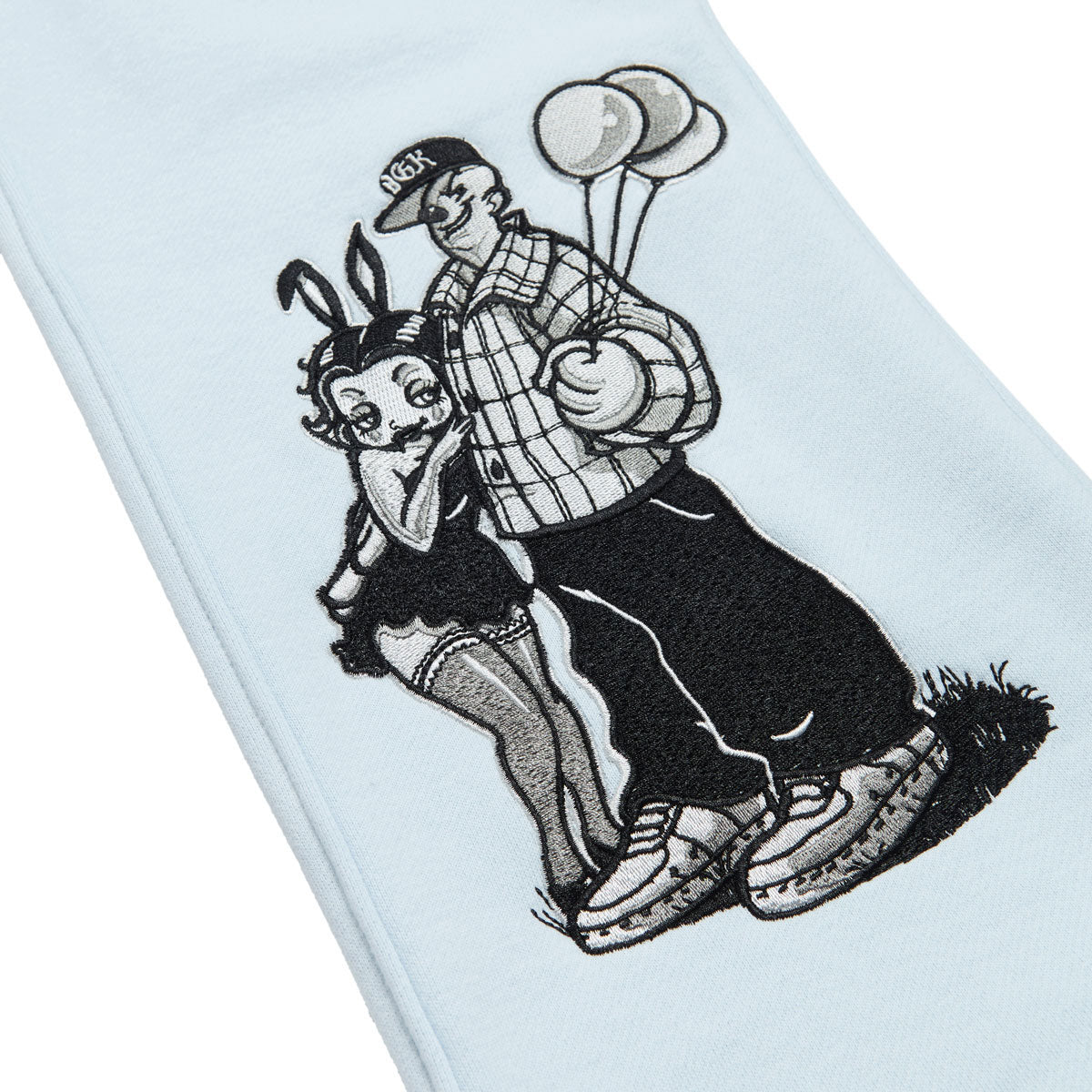 DGK Love Is... Fleece Pants - Powder Blue image 4