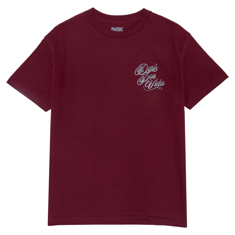 DGK Batalla T-Shirt - Burgundy