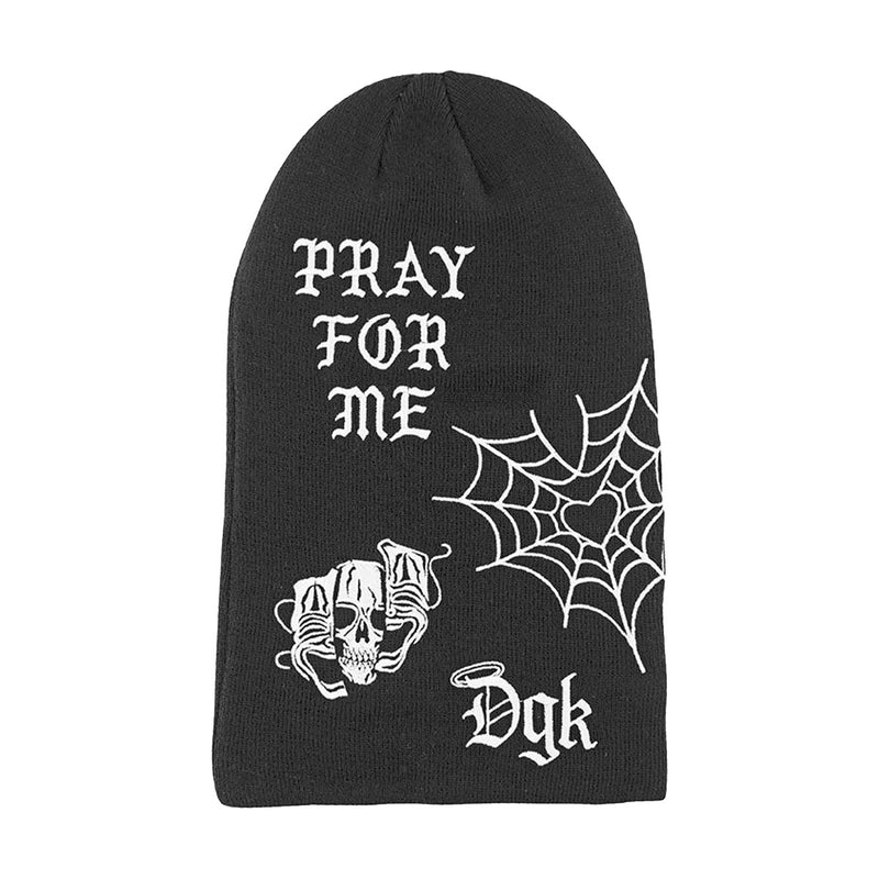 DGK Crazy Life Ski Mask - Black