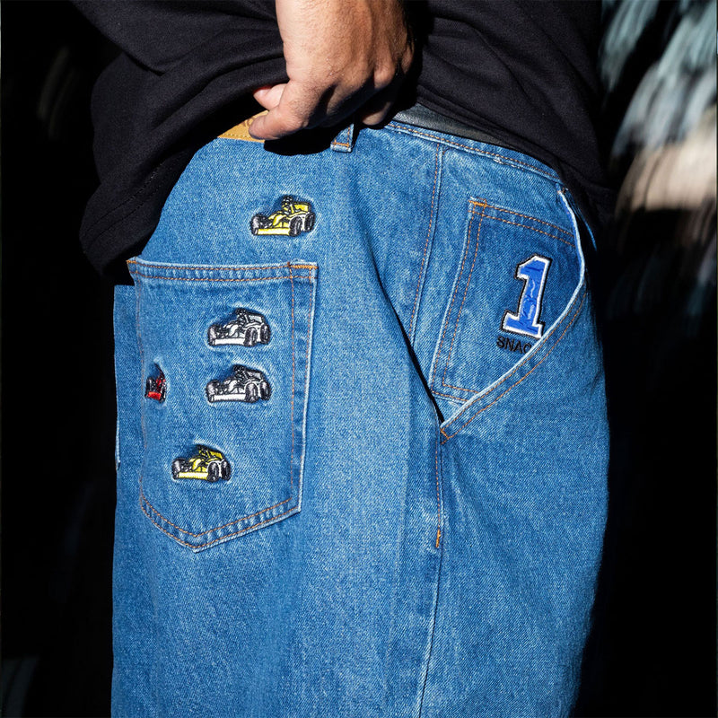 Snack Pole Position Jeans - Skyline Blue