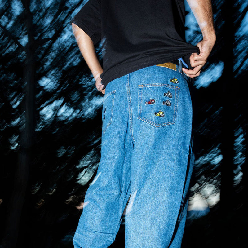 Snack Pole Position Jeans - Skyline Blue