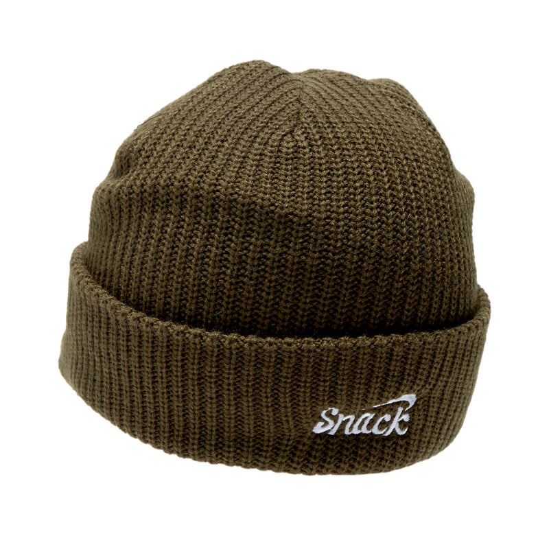 Snack Alive Jeep Beanie - Olive