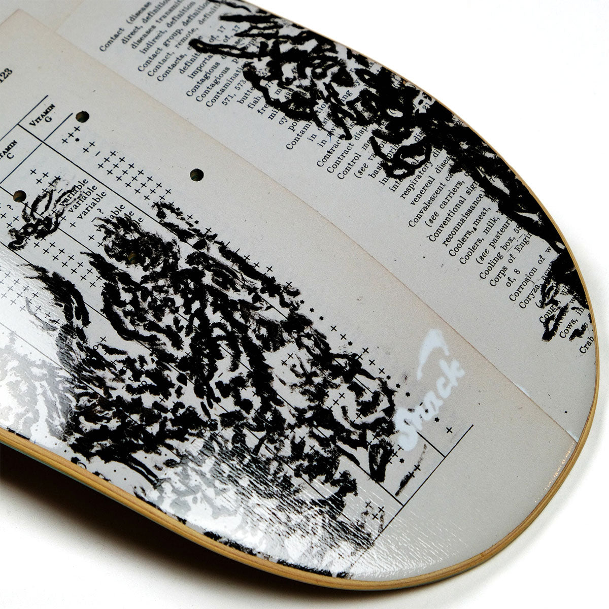 Snack Beall Shadow Book Skateboard Deck - 8.38