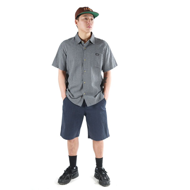 Theories Avignon Flannel Shirt - Sea