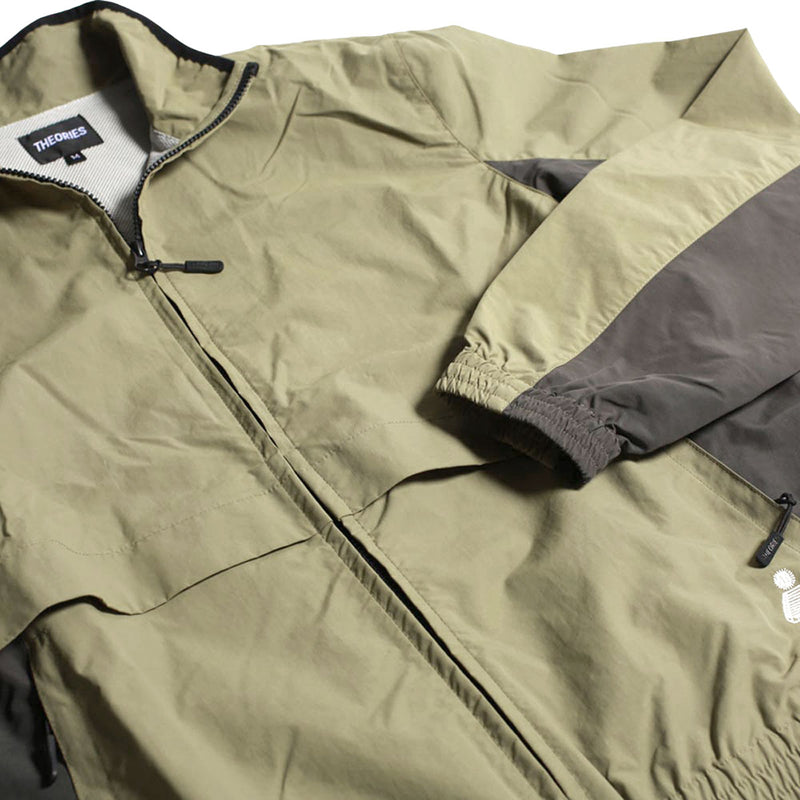 Theories Tailwind Vented Windbreaker Jacket - Palm/Black