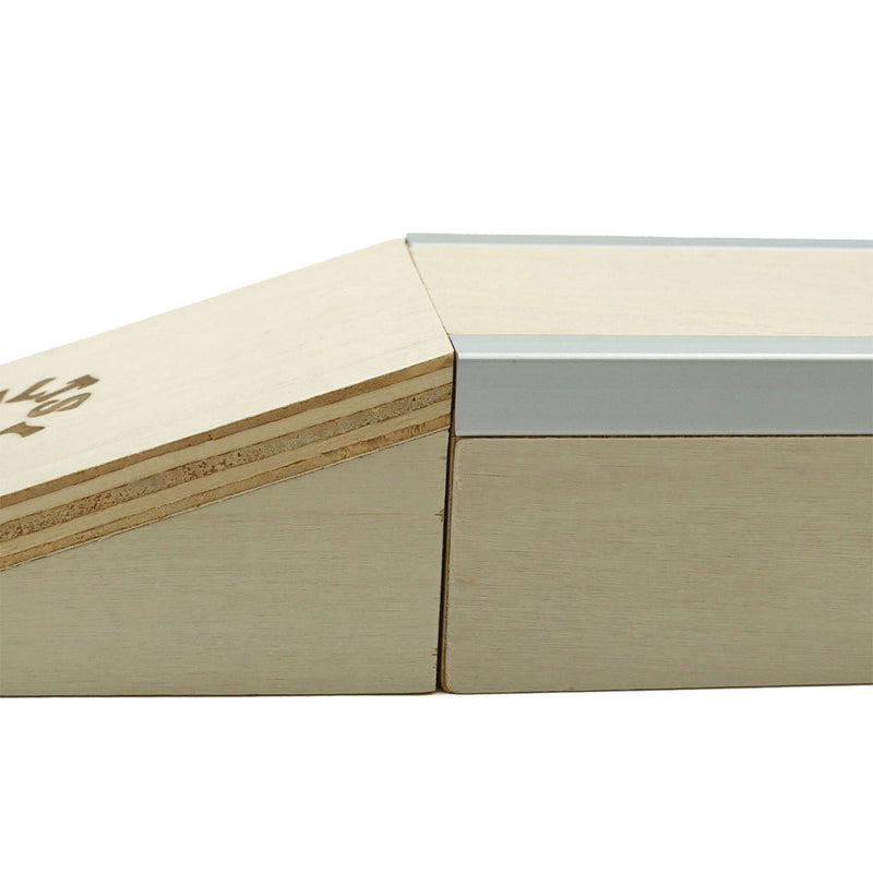 SlushCult Fingerboard Grind Box - Wood