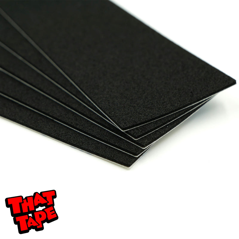 SlushCult That 5 Pack Of Fingerboard Grip Tape - Black