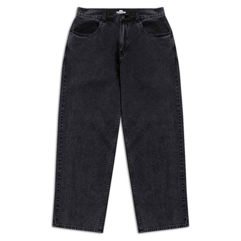 CCS Baggy Straight Denim Jeans - Acid Black