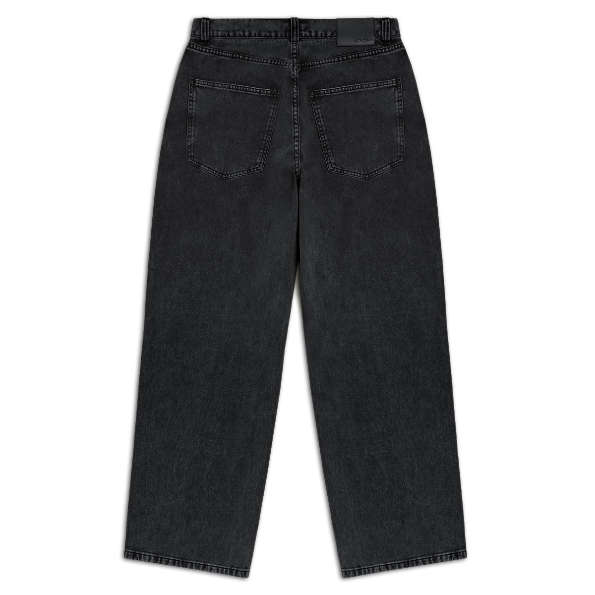 CCS Baggy Straight Denim Jeans - Acid Black