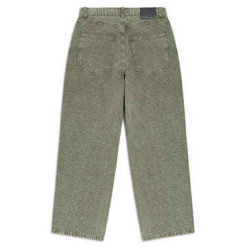CCS Baggy Straight Denim Jeans - Faded Olive