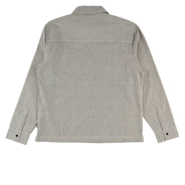 Welcome Crowned Long Sleeve Oxford Shirt - Black