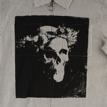 Welcome Crowned Long Sleeve Oxford Shirt - Black